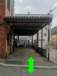 ケア療整院駐車場